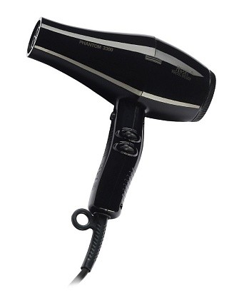 фен для волос чёрный 2300вт phantom 3300b