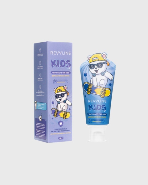 Kids Детская зубная паста Черника, 60 г