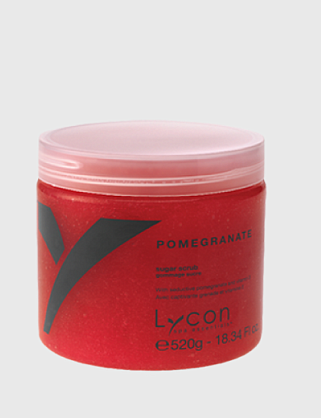 pomegranate sugar scrub - скраб для тела - гранат, 520 гр