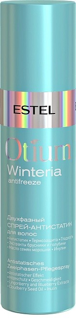 двухфазный спрей-антистатик для волос otium winteria (200 мл)