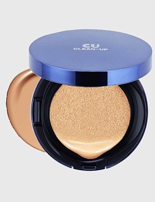 clean-up skinfit cusion pact spf50+ - антивозрастной bb крем-кушон 15г+запасной блок 23 тон