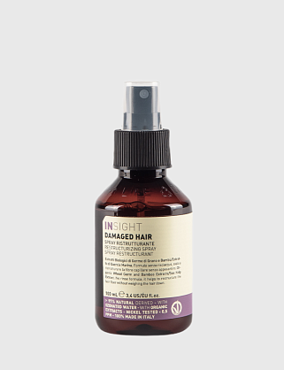 спрей для восстановления поврежденных волос damaged hair, 100 мл