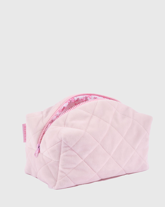 косметичка "нежно- розовый плюш" 