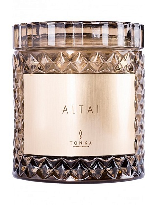 свеча парфюмированная брендированная аромат «altai»