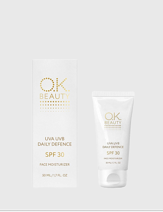 cолнцезащитный крем для лица spf 30, 50 мл в целлоф (6687)