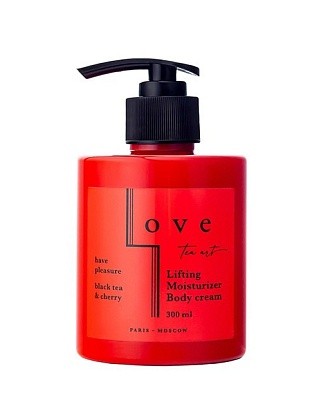 крем лифтинг для тела черный чай и вишня 300 мл