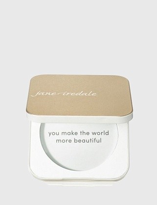 пудренница матовое золото - gold refillable compact