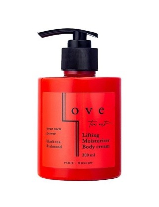 крем лифтинг для тела черный чай и миндаль 300 мл