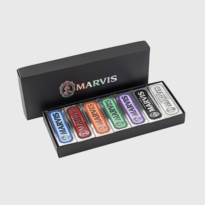 подарочный набор marvis 7 flavours
