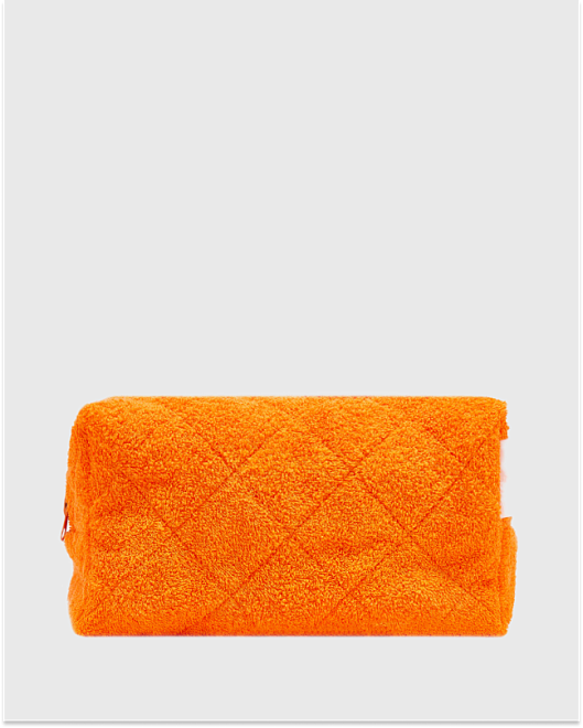 махровая косметичка оранжевый