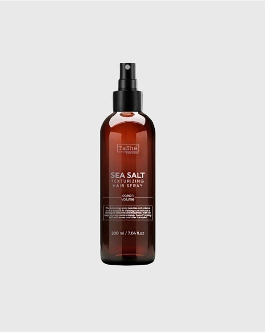 спрей для укладки волос текстурирующий salt texturizing spray tashe professional, 200 мл