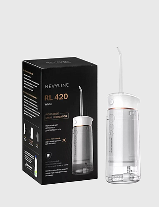 rl 420 портативный ирригатор, белый