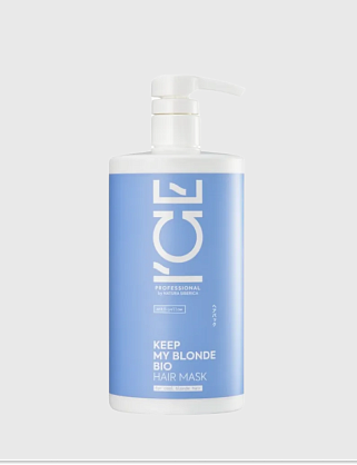 keep my blonde / тонирующая маска для светлых волос, 750 мл