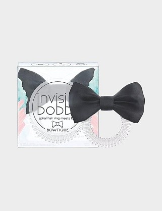 резинка для волос invisibobble bowtique true black