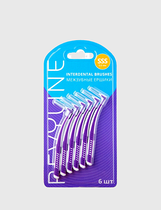 sss межзубные ершики, набор  6 шт