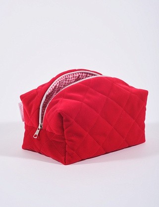 косметичка «красный бархат» 