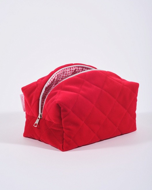 косметичка «красный бархат» 