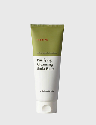 пенка для очищения лица с содой ma:nyo “purifying cleansing soda foam”, 150ml