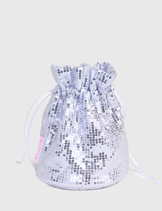 мешочек "серебристые пайетки"   