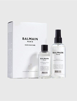 набор для волос с аргановым маслом (signature foundation)