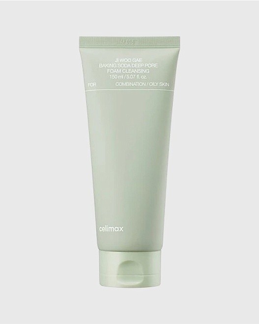 пенка с содой для глубокого очищения - ji woo gae baking soda deep pore foam cleansing