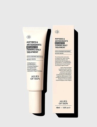 peptides & antioxidants advanced firming daily treatment усиленный укрепляющий пептидный крем 48мл