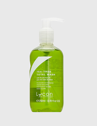 tea tree wash - гель для душа глубокого очищения с маслом чайного дерева 2%, 250 мл