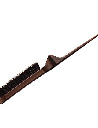 stu-co/71215 og стайл ап щетка 3-х рядная складная, ион. штифты+щетина, лого iq