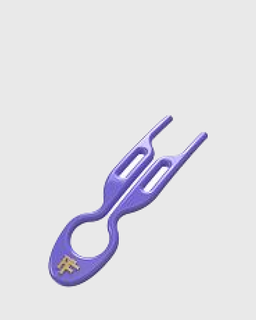 шпилька hairpin no1 лавандовая (набор 3шт.)