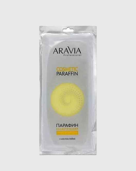 "aravia professional" парафин косметический "тропический коктейль" с маслом лайма, 500 г./12