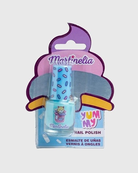 лак для ногтей голубой 