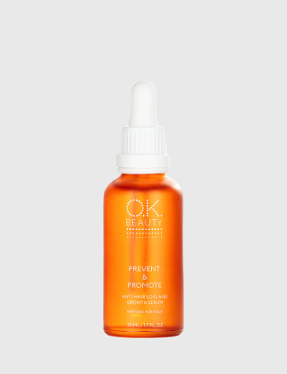 сыворотка для активации роста и против выпадения волос ok beauty prevent & promote в целофф 