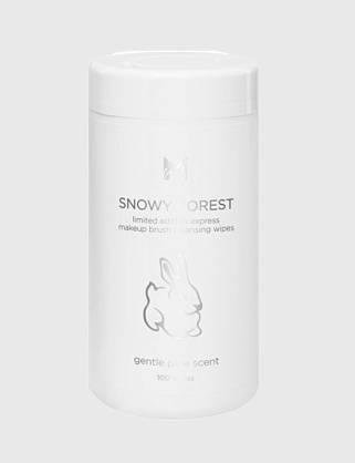 sf04 очищающие салфетки для кистей snowy forest