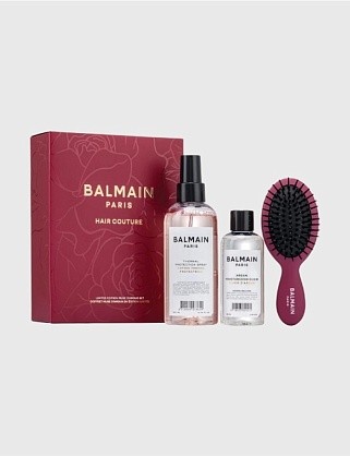 набор красный с мини щеткой (limited edition muse d'amour set c1 25 (argan elixir, thermal)