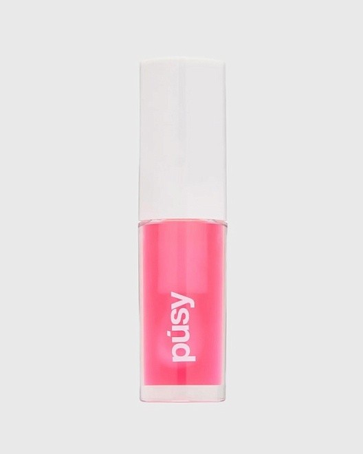 масло для губ pusy crystal pink