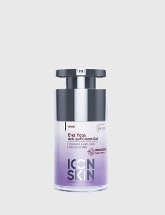 крем-гель для кожи вокруг глаз от отеков eyes yoga / eyes yoga anti-puff cream-gel, 20 мл