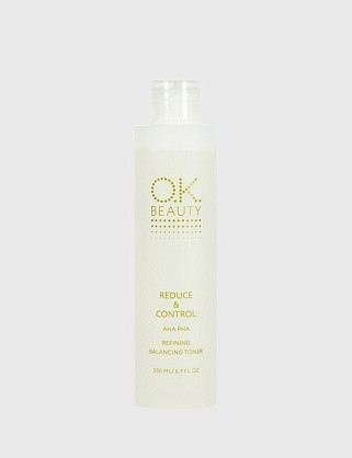 тонер обновляющий увлажняющий с ана/ bha кислотами ok beauty reduce & control в целлоф.