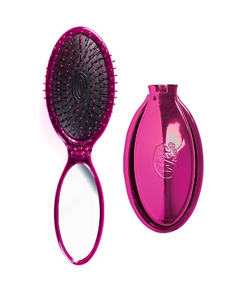 wet brush щётка-мини pop fold раскладная - розовая (948233) (01.01.2069, 10013160/280521/0319018, ки