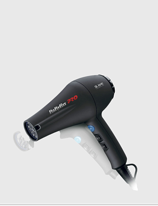 фен babyliss pro caruso, 2400 вт, ионизация, 2 насадки