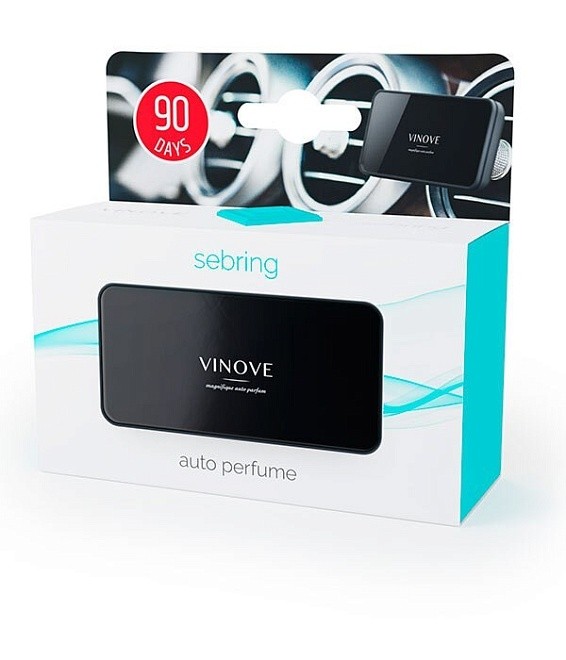 ароматизатор для автомобиля / vinove original / черный /sebring / себринг