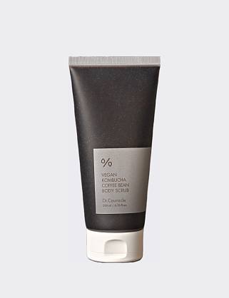 веганский кофейный скраб для тела с комбучей, 200мл
