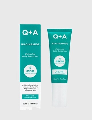 солнцезащитный крем для лица niacinamide spf50 50 мл