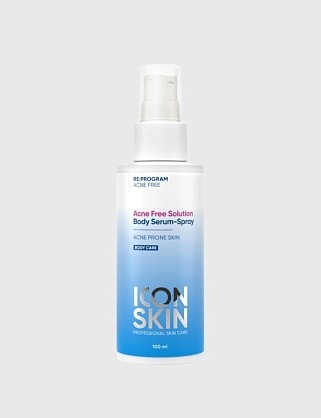 сыворотка-спрей acne free solution, 100 мл. 