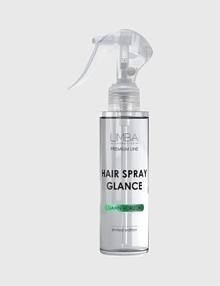 спрей для волос limba cosmetics premium line spray glance dawn horizon, 120 мл