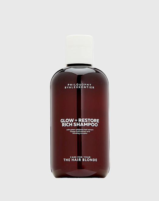 glow+restore rich shampoo 250 ml