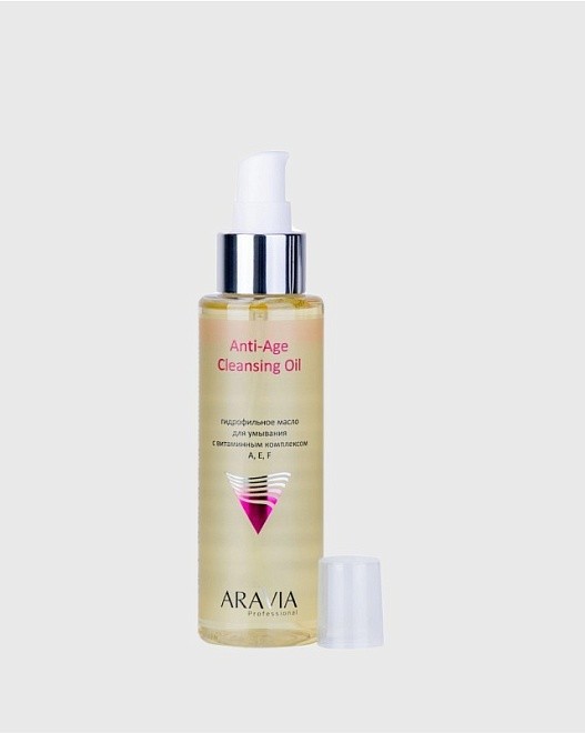 гидрофильное масло для умывания с витаминным комплексом a, e, f anti-age cleansing oil, 110мл
