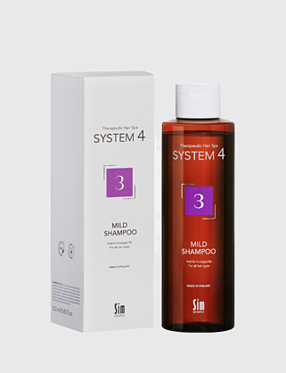 mild shampoo терапевтический шампунь №3, 250 мл