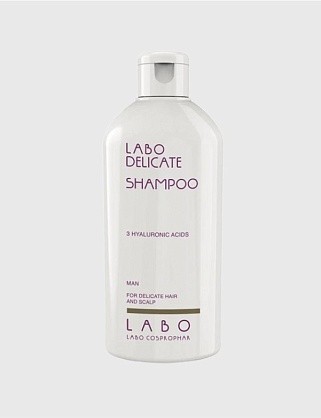 labo dandruff shampoo 3ha шампунь против перхоти для мужчин, 200 мл