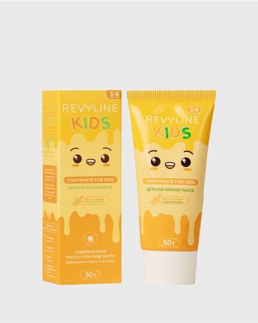 kids зубная паста ваниль 50 г