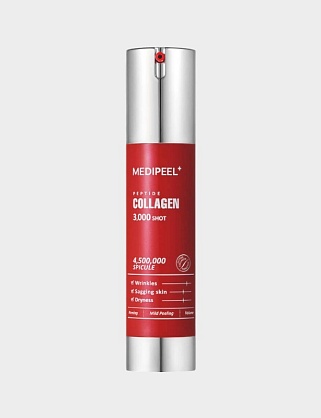 red lacto collagen peptide 3000 shot serum (50g) обновляющая сыворотка-бустер